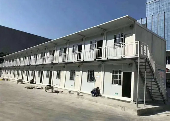 재사용할 수 있는 경량 철골 목조 가옥 퀵어셈플리 조립식 철골 집