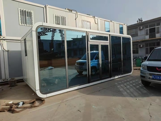 OEM 두 침실 선적 컨테이너 집의 0.326mm-0.476mm THC 시트