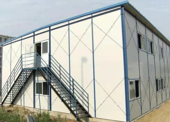 쉽게 설치된 집을 맞추는 현대 Q345B Q235B 경량 철골
